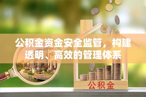 天门公积金资金安全监管，构建透明、高效的管理体系