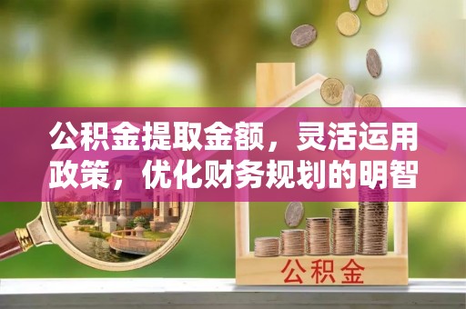 天门公积金提取金额，灵活运用政策，优化财务规划的明智选择