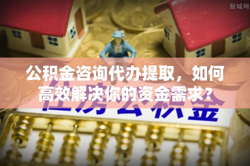 天门公积金咨询代办提取，如何高效解决你的资金需求？