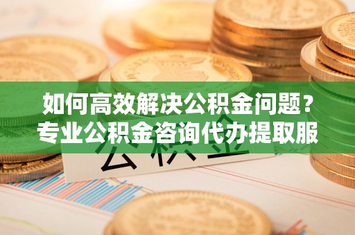 天门如何高效解决公积金问题？专业公积金咨询代办提取服务来帮你