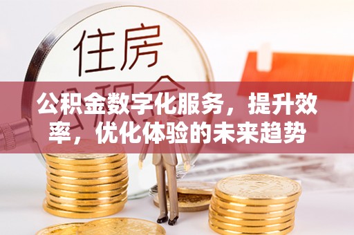 天门公积金数字化服务，提升效率，优化体验的未来趋势