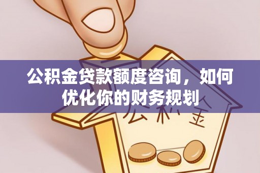 天门公积金贷款额度咨询，如何优化你的财务规划