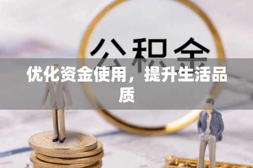 天门优化资金使用，提升生活品质