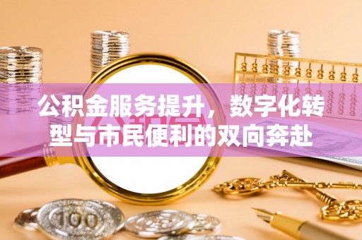 天门公积金服务提升，数字化转型与市民便利的双向奔赴